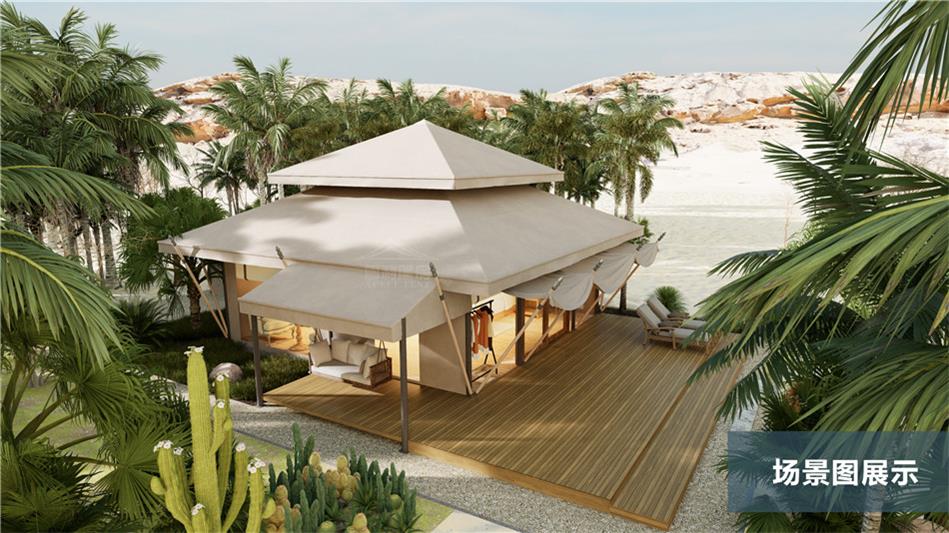 和布克赛尔野奢帐篷露营